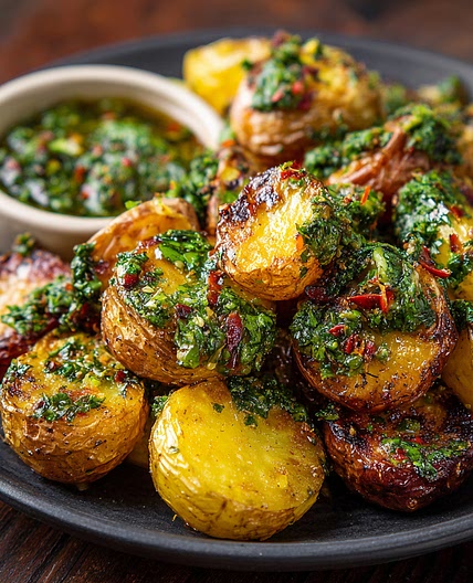Chimichurri Roasted Potatoes