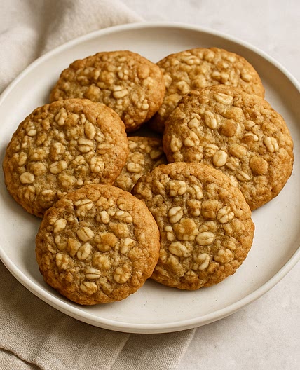 Oat & Ginger Cookies (GF, No Wheat)
