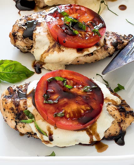 Grilled Chicken Caprese