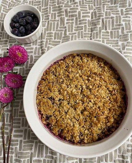 Blueberry Crisp Recipe
