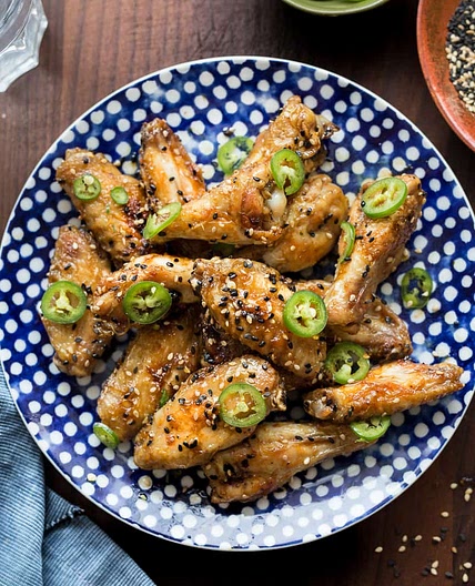 Sticky Asian Wings - Whole30, Paleo