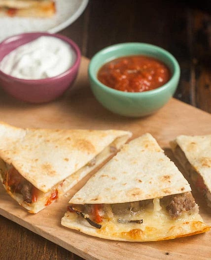 Air Fryer Steak Quesadillas Recipe