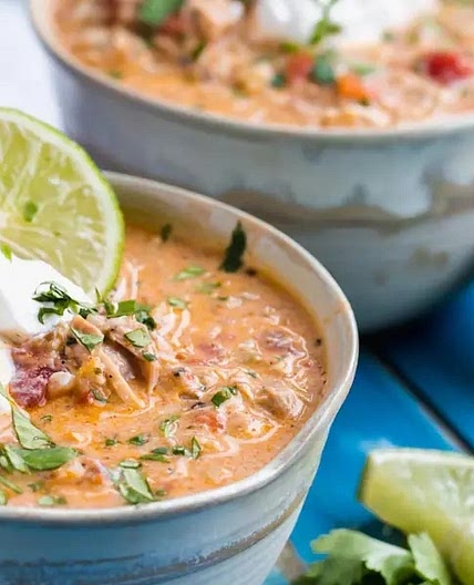 Keto White Chicken Chili