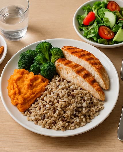 Sausage Rigatoni with spinach and cream sauce
