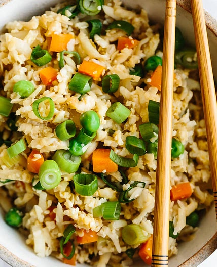 Cauliflower Fried Rice - Easy & Healthy!