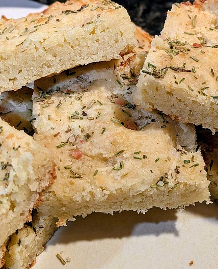 Almond Flour Focaccia