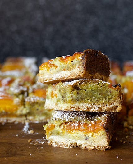 apricot pistachio squares
