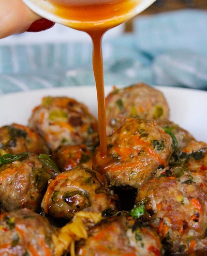 Paleo Thai Meatballs