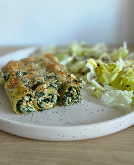 🐟 Cannelloni Saumon Ricotta Épinards