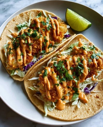 25-Minute Bang Bang Shrimp Tacos