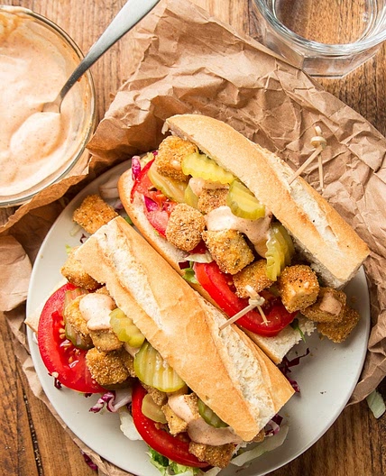 Vegan Po' Boy Sandwiches