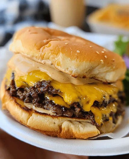 Easy Blackstone Smash Burgers