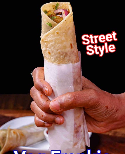 Veg Frankie Recipe | Veg Kathi Roll Recipe | Veg Frankie Roll Recipe