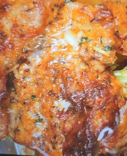 Sheet Pan Parmesan Garlic Chicken Thighs