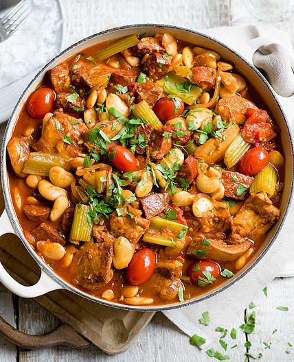 Slow-cooker chicken casserole