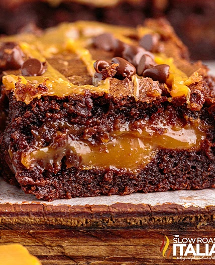 Caramel Fudge Brownies
