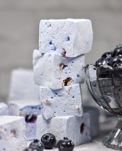 Blueberry Marshmallows