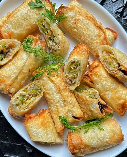Chicken Spring Rolls Recipe