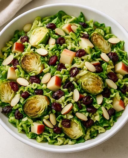 Healthy Brussel Sprout Salad | Recipe