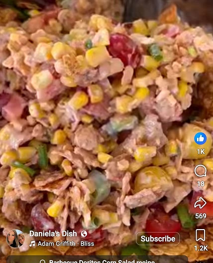 BBQ  Dorito Corn Salad