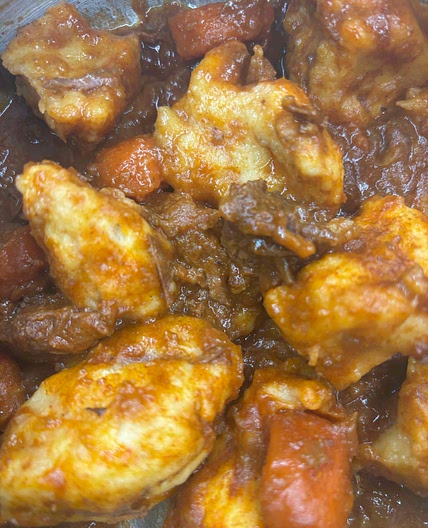 Hungarian Goulash with  Nockerlech