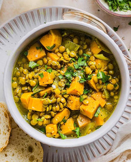 Lentil and Sweet Potato Stew