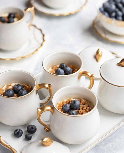 Easy Frozen Lemon Dessert: Individual Pots or One Pan