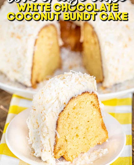 Tom Cruise Cake (White Chocolate Coconut Bundt Cake)