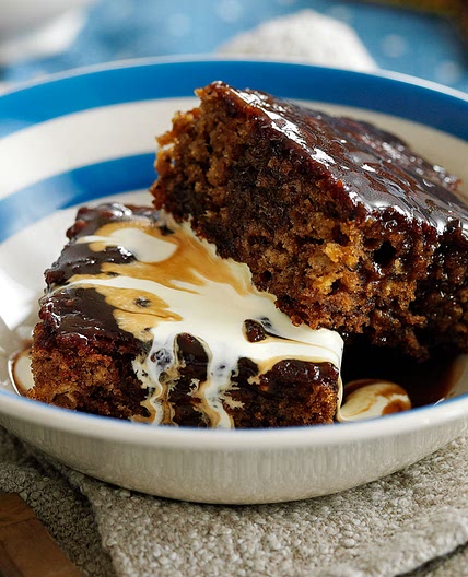 Sticky toffee pudding