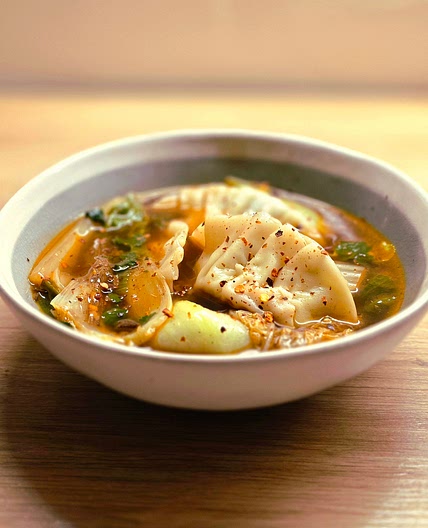🍜 Soupe pimentée de raviolis