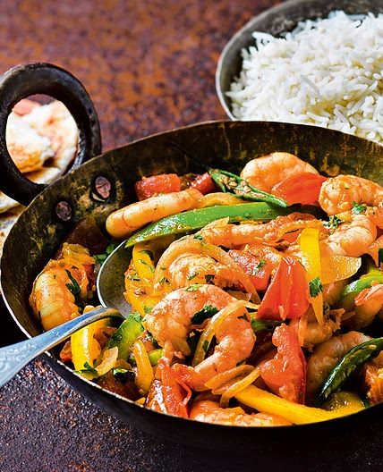 Prawn jalfrezi