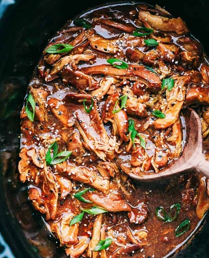 Slow Cooker Honey Garlic Chicken