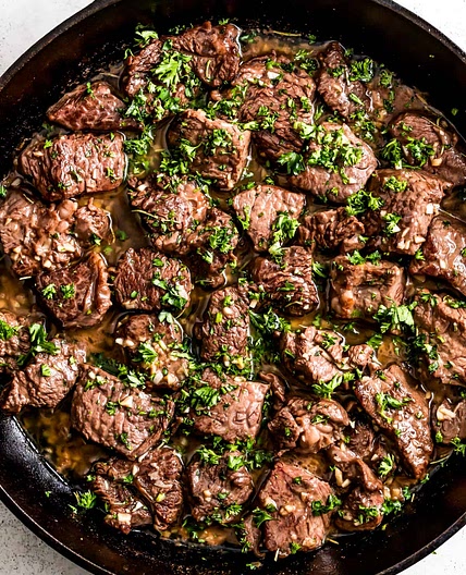 Garlic Butter Steak Bites