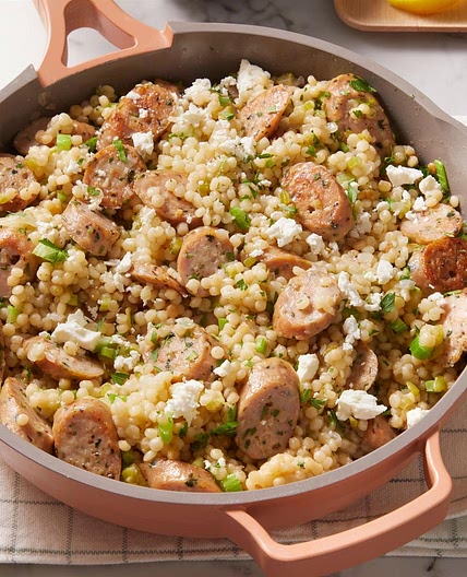 Sausage and Couscous Skillet