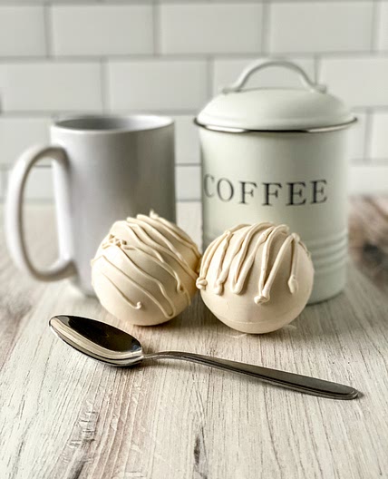 Gluten Free White Chocolate Mocha Coffee Bombs