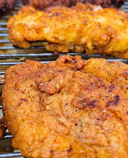 Southern Style Fried Chicken Breasts