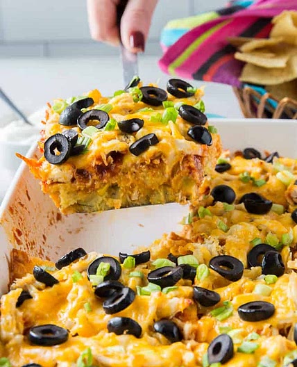 Chicken Tamale Casserole