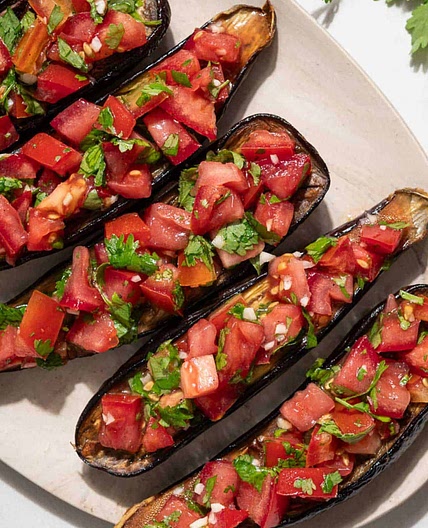 Eggplant Bruschetta