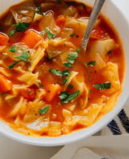 Cabbage Vegetable Soup