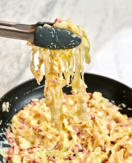 Cabbage Carbonara