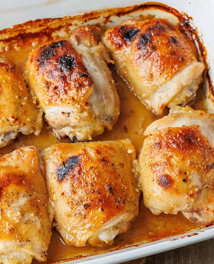 Honey Mustard Chicken Thighs Recipe