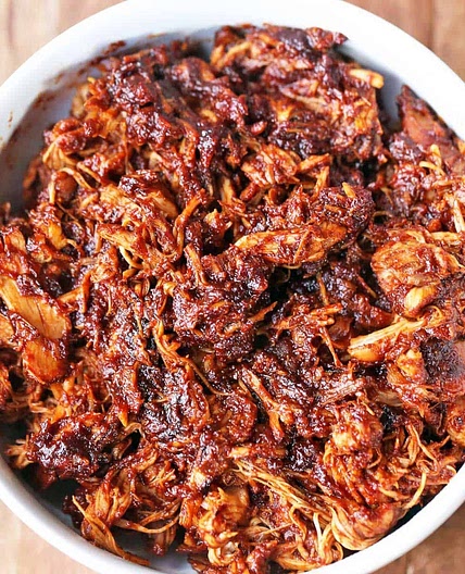Oven-Baked Pulled Chicken