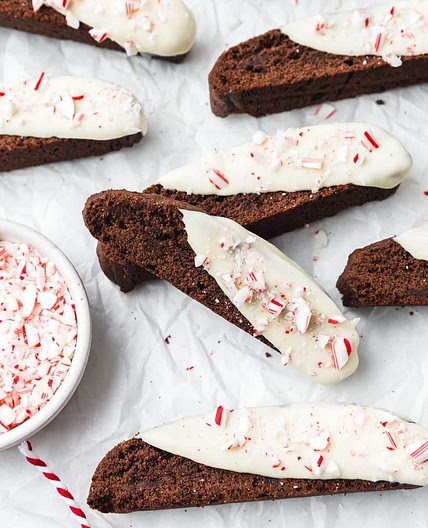 Chocolate Peppermint Biscotti
