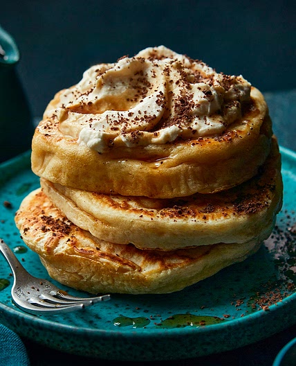 Espresso martini pancakes