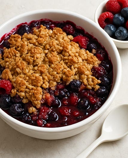 Berry Breakfast Crumble
