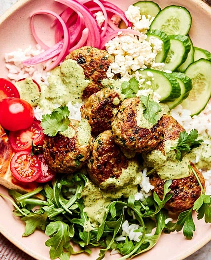 Juicy and Tender Turkey Falafel Meatballs
