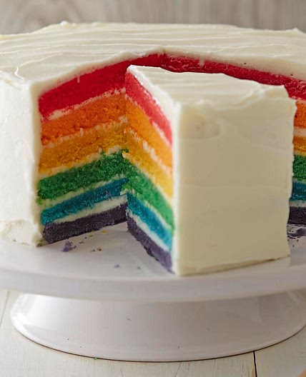 Rainbow cake