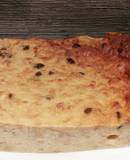Pudding au rhum et aux raisins secs