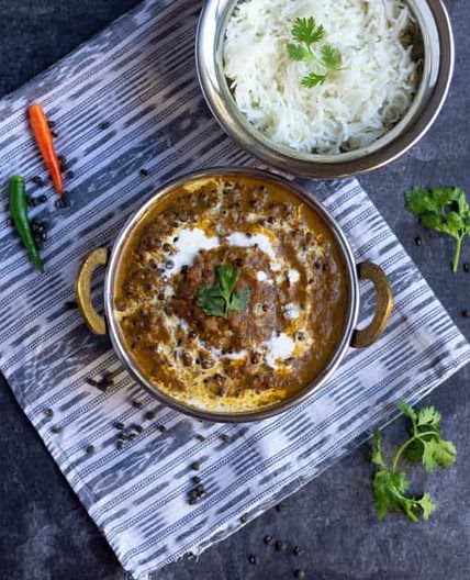 Instant Pot Black Lentils Curry | Kali Dal