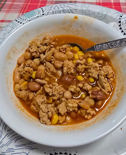 Chicken Chilli with Marinara Sauce